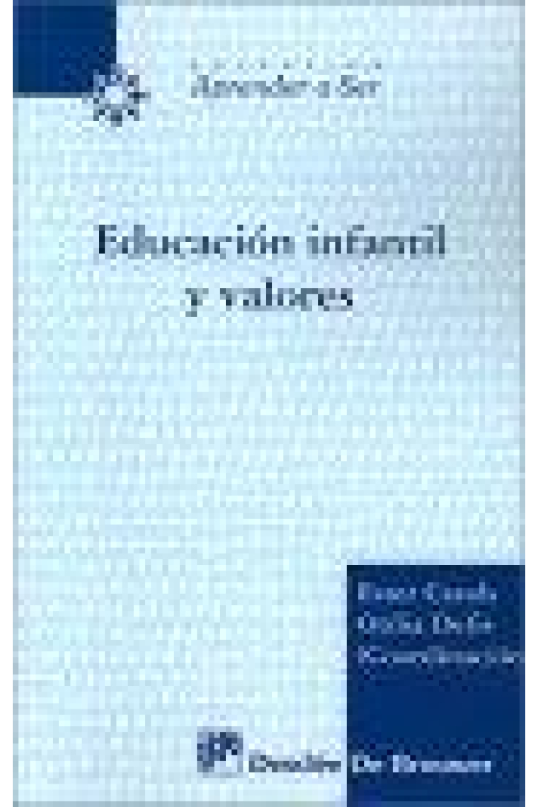 Educación infantil y valores