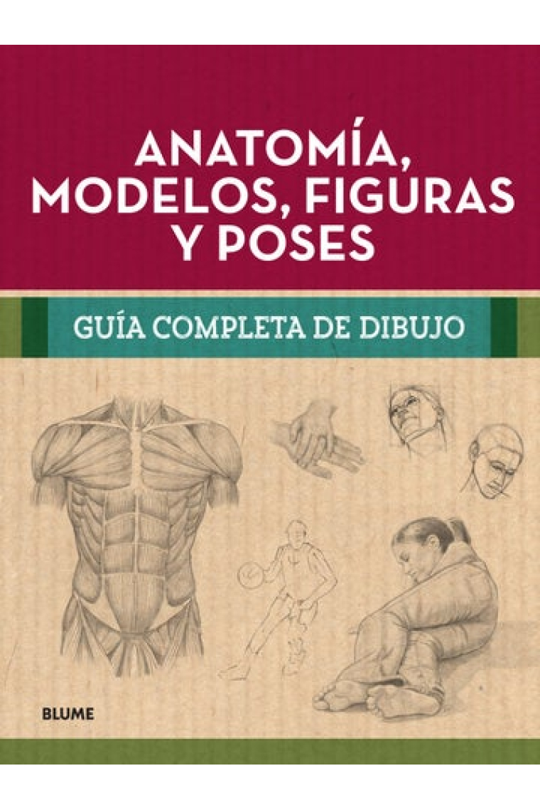 Anatomía, modelos, figuras y poses. Guía completa de dibujo