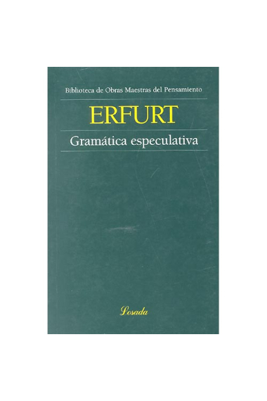 Gramática especulativa