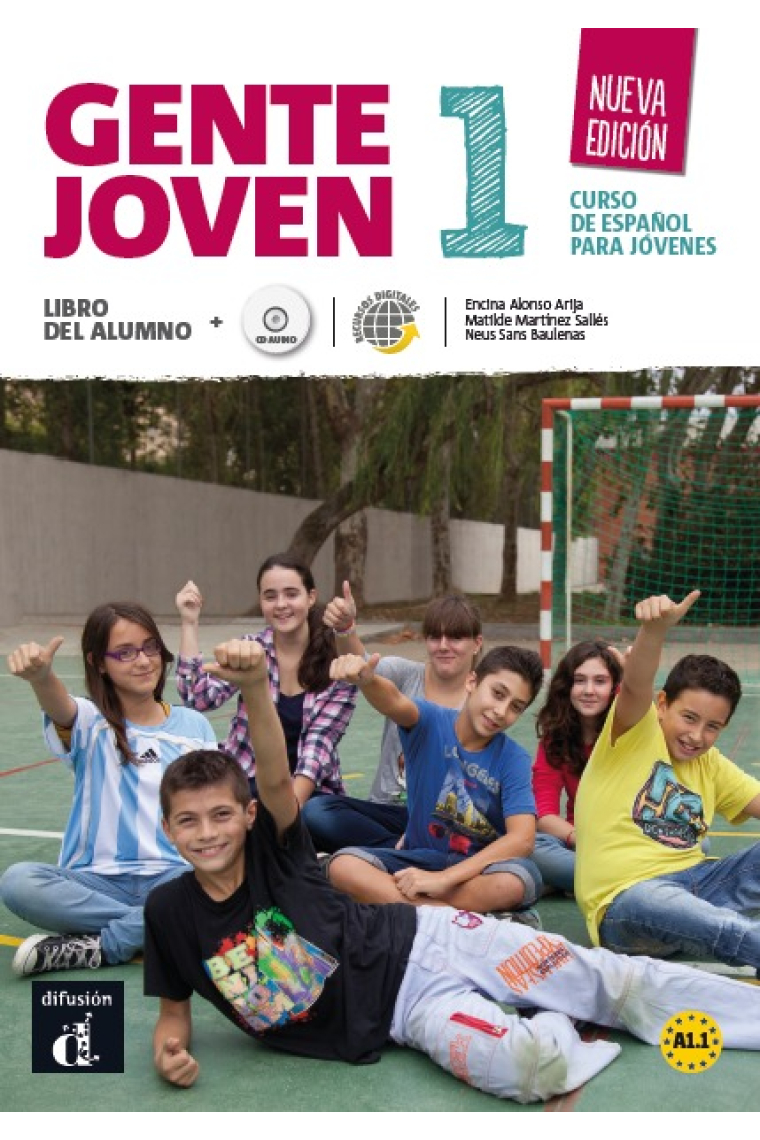 Gente joven 1  Libro del alumno (Nivel  A1.1) Nueva edición