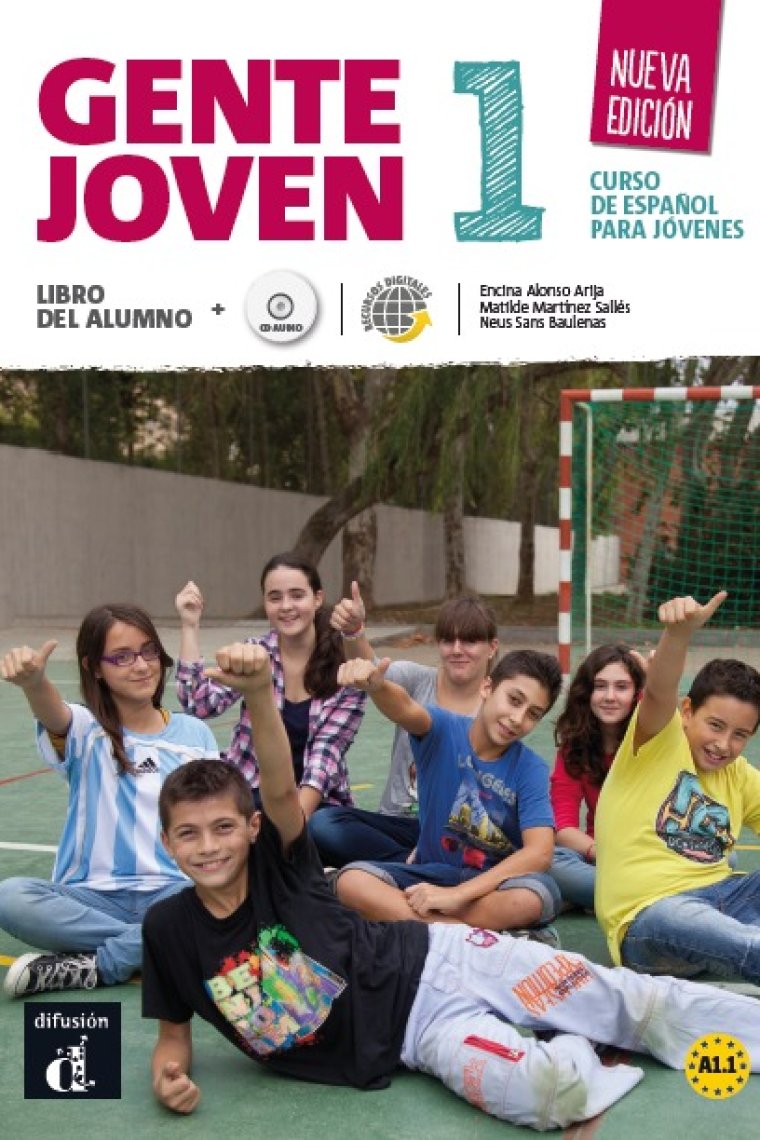 Gente joven 1  Libro del alumno (Nivel  A1.1) Nueva edición