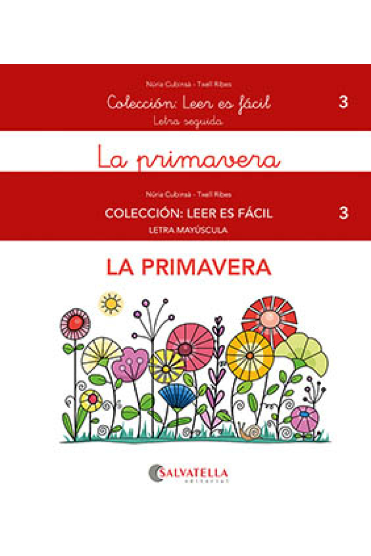 La primavera. Leer es fácil 3