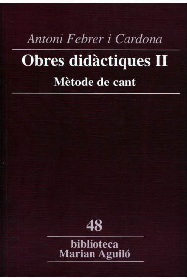 Obres didàctiques II.