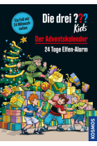 Die drei ??? Kids, Der Adventskalender 24 Tage Elfen-Alarm. Extra: Stickerbogen