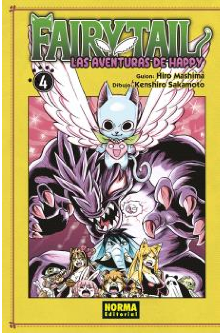 Fairy Tail: las aventuras de happy 4