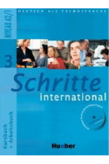 Schritte international 3 (A2/1) (Kursbuch + Arbeitsbuch + Arbeitsbuch-CD + Glosario XXL)