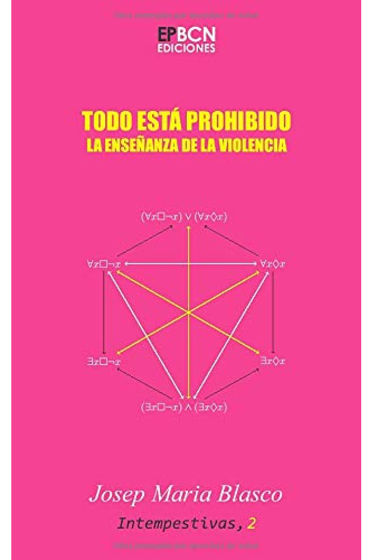 Todo está prohibido: La enseñanza de la violencia (Intempestivas)