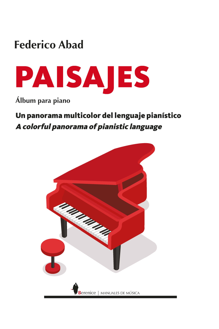 Paisajes. Álbum para piano. Un panorama multicolor del lenguaje pianístico