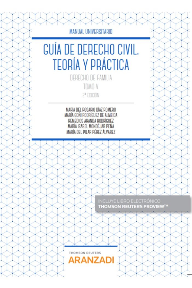 Guía de Derecho Civil. Teoría y práctica (Tomo V) (Papel + e-book)