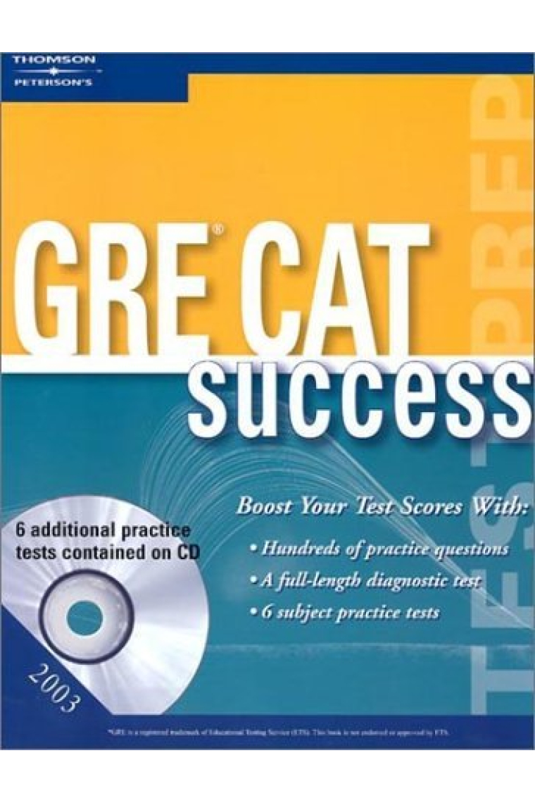 GRE CAT Success. (6 additional practice tests contained on CD)