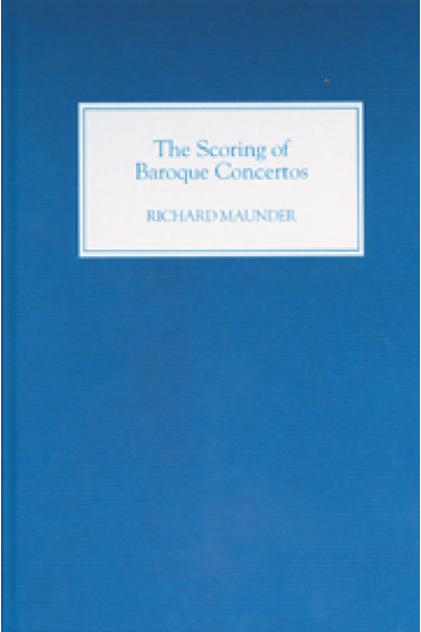 The scoring of baroque concertos