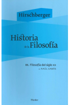 Historia de la filosofía, vol. III: Filosofía del siglo XX