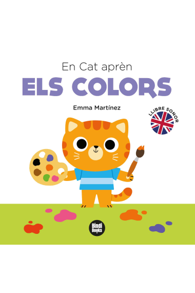 En Cat aprèn els colors. Llibre sonor (català anglès)