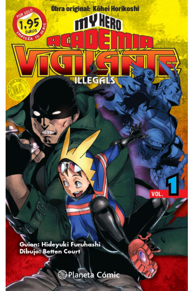 MM My Hero Academia Vigilante Illegals nº 01 1,95