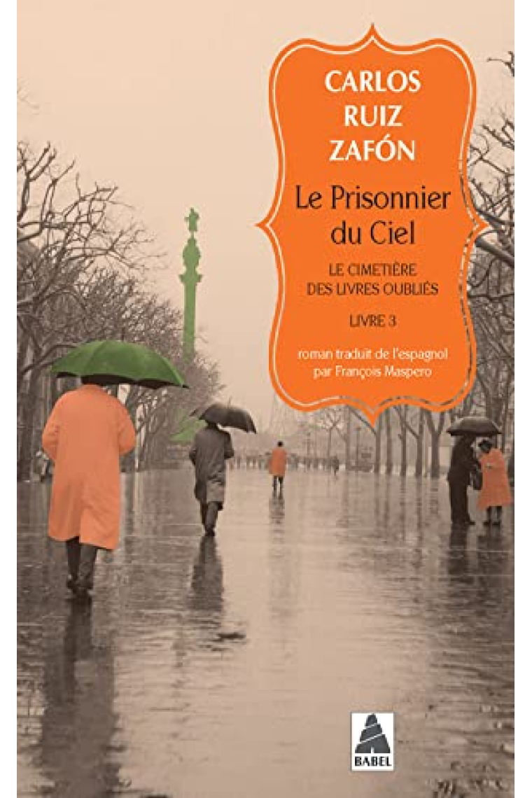 Le Prisonnier du ciel: Le Cimetière des Livres oubliés 3