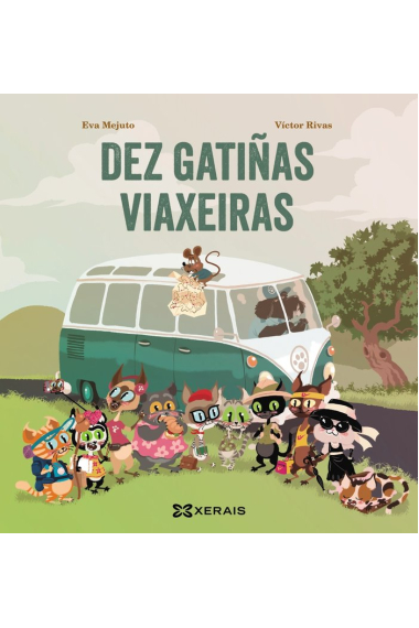 Dez gatiñas viaxeiras