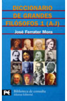 Diccionario de grandes filósofos, 1 (A-J)