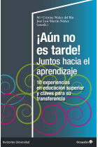 ¡Aún no es tarde! Juntos hacia el aprendizaje. 10 experiencias en educación superior y claves para su transferencia