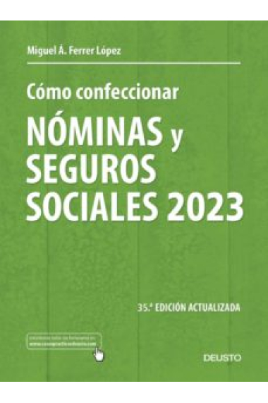 Cómo confeccionar nóminas y seguros sociales 2023