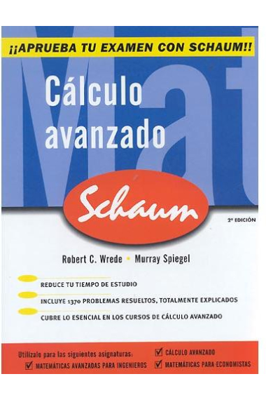 Cálculo avanzado. Schaum