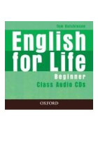 English for Life Beginner Class Audio CD's