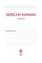 Derecho Romano. 6ª edició