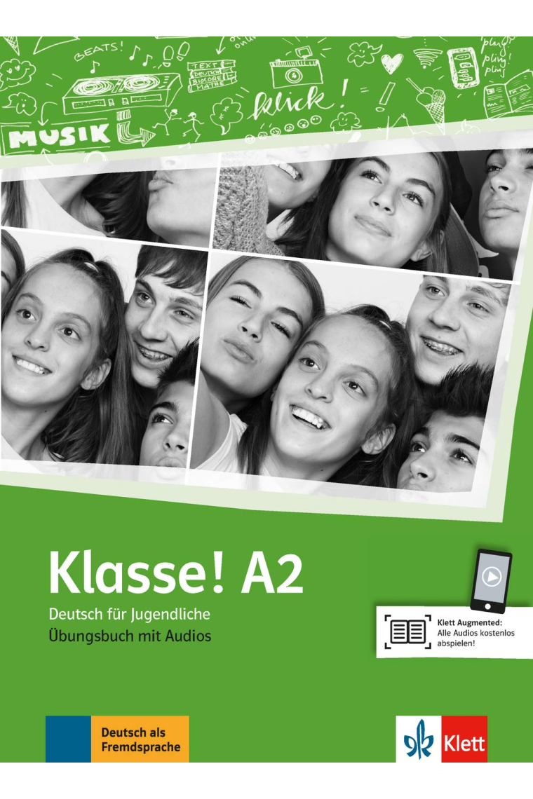 Klasse! A2 - Übungsbuch mit Audios