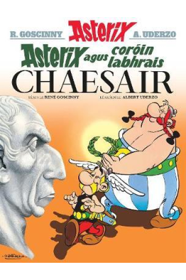 Asterix agus Coroin Labhrais Chaesair (Irish)