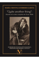 ?Quite another thing?: Irlanda en la obra completa de Oscar Wild