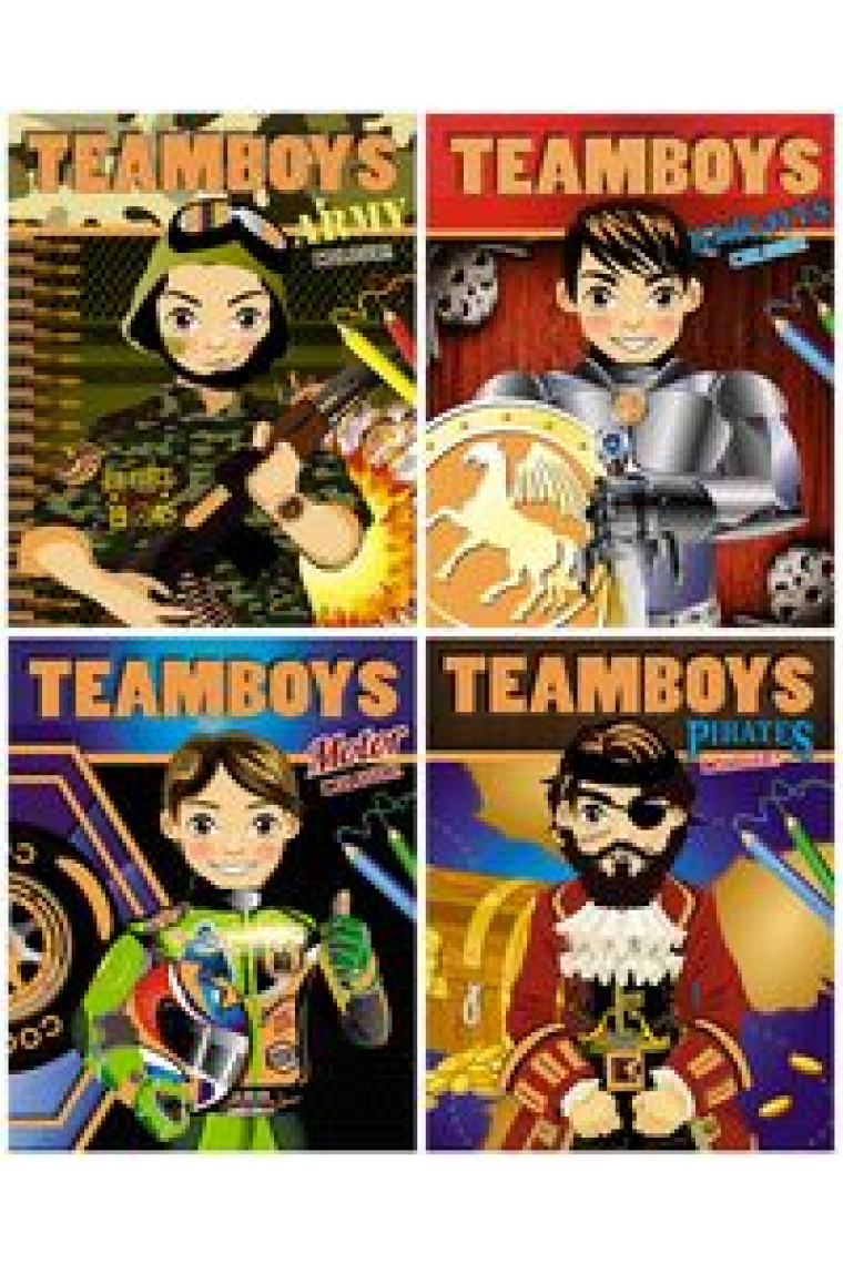 Teamboys colour (4 títulos)