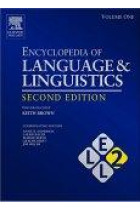 Encyclopedia of language and linguistics, 14 vols.