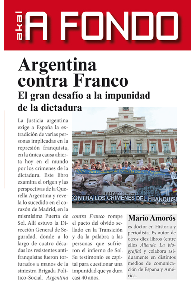 Argentina contra Franco. El gran desafío a la impunidad de la dictadura