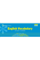 English Vocabulary-Sparknotes Study Cards