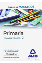 Cuerpo de Maestros Primaria. Temario Volumen 2