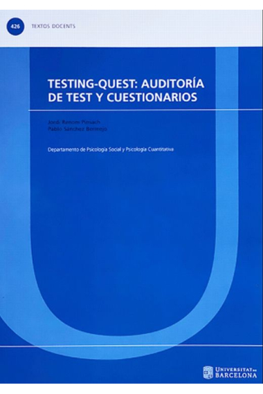 Testing-quest: auditoria de test y cuestionarios