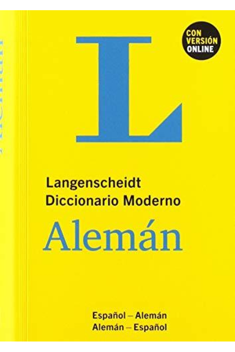 Langenscheidt Diccionario moderno Alemán : Español-Alemán / Alemán-Español