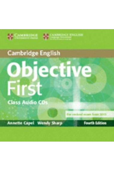 Objective First for Spanish Speakers. 4th Ed. Class Audio CDs (3) (2015)