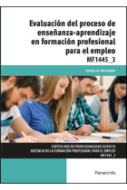 Evaluación del proceso de enseñanza-aprendizaje en formación profesional para el empleo