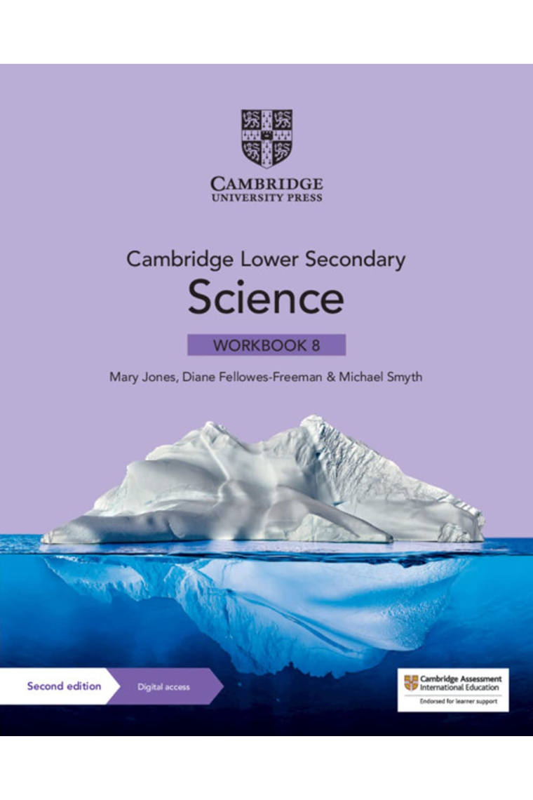 CAMBRIDGE LOWER SECONDARY SCIENCE WORKBOOK 8 WITH DIGITAL A