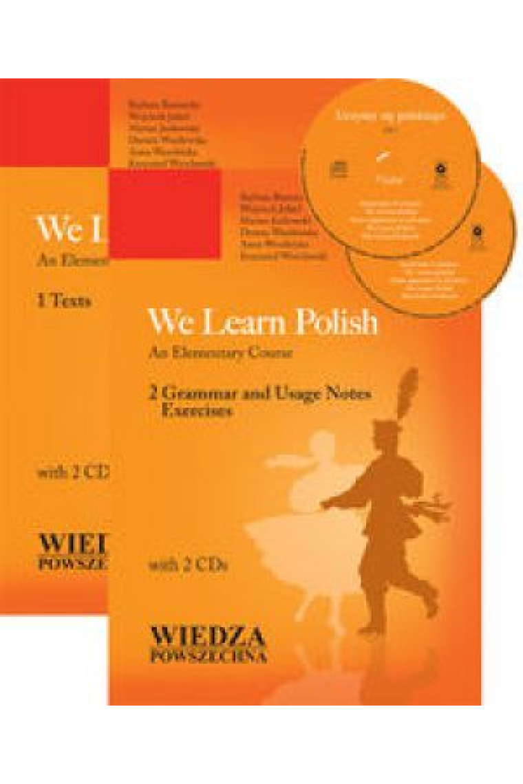 We learn Polish  An elementary course  (2 vols.) + CD