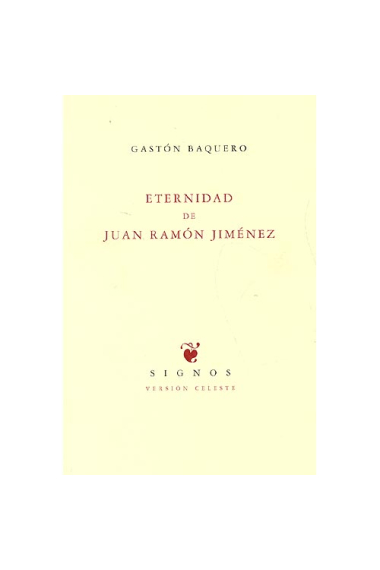 Eternidad de Juan Ramón Jimémenz