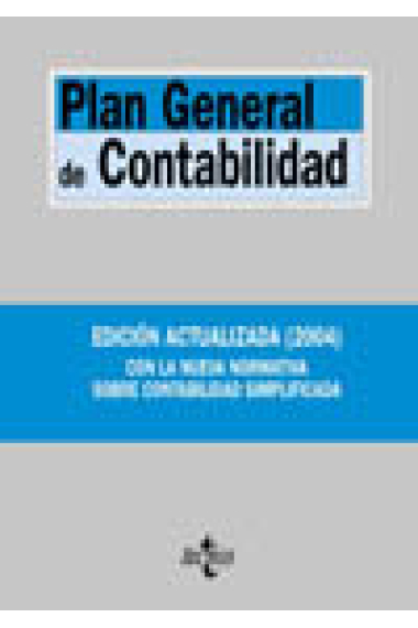 Plan general de Contabilidad