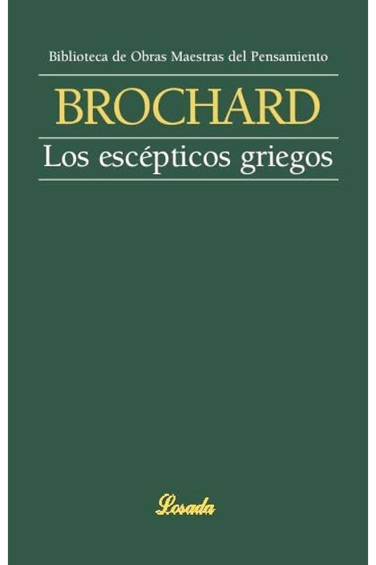 Los escépticos griegos