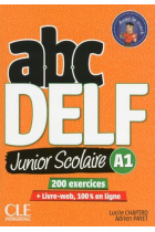 ABC DELF Junior scolaire - Niveau A1 - Livre + DVD + Livre-web - 2ème édition