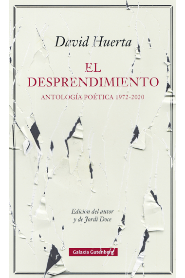 El desprendimiento. Antología poética 1972-2020