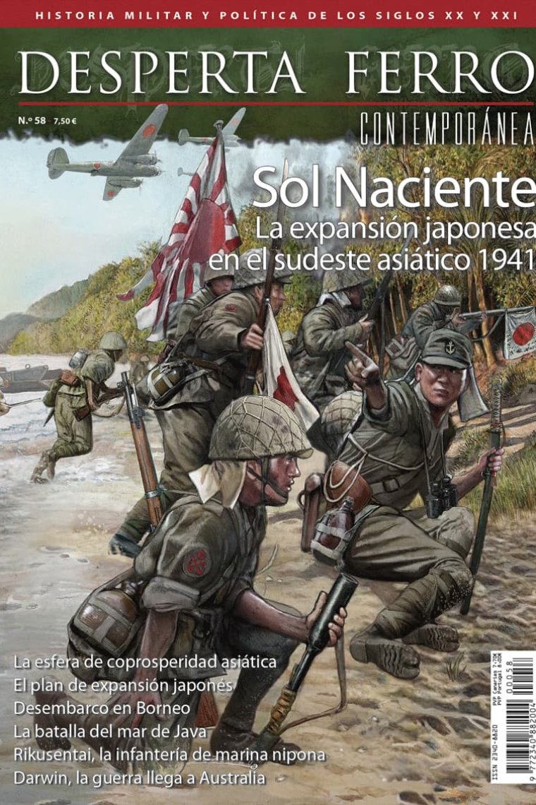 DF Cont.Nº58: Sol Naciente. La expansión japonesa en el sudeste asiático 1941 (Desperta Ferro)