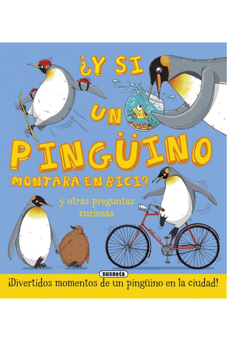 ¿Y si un pingüino montara en bici?