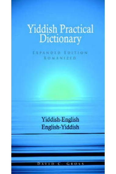 English - Yiddish; Yiddish - English dictionary.