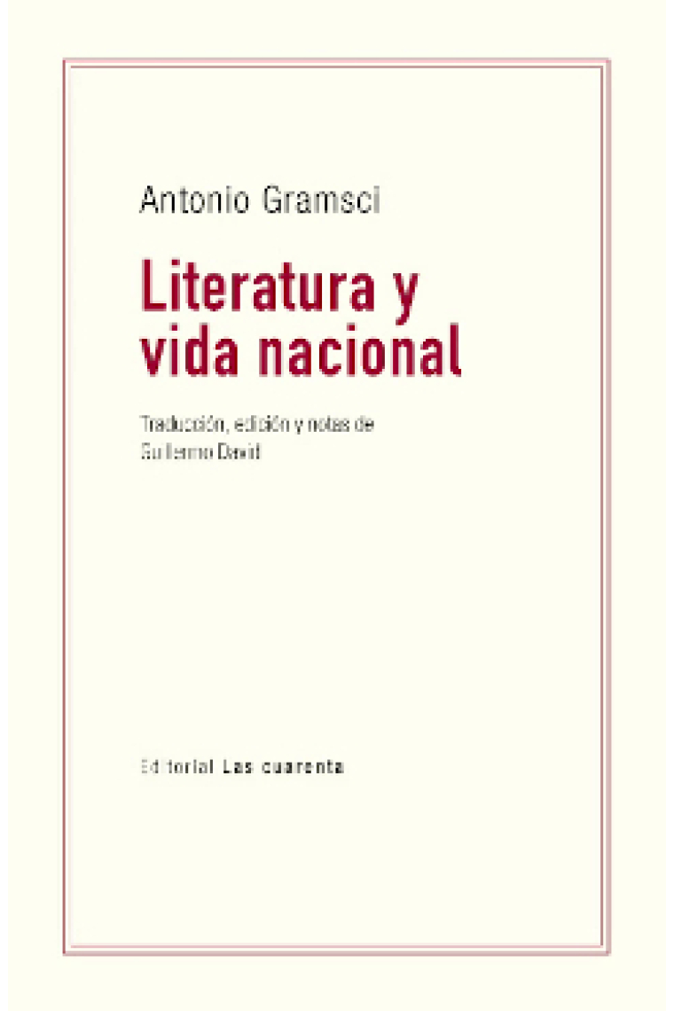 Literatura y vida nacional