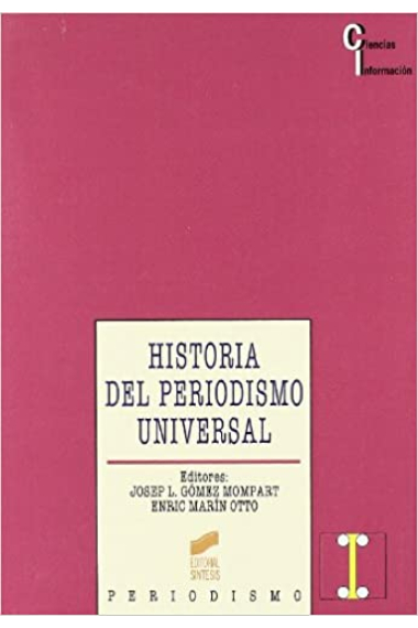 Historia del periodismo universal